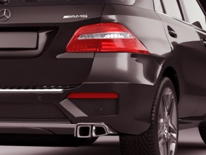 mercedes ml63 amg 3D Modell