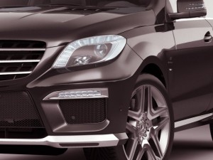 mercedes ml63 amg 3D Modell