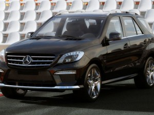 mercedes ml63 amg 3D Modell