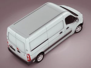 nissan nv400 van 2011 3D Model