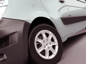nissan nv400 van 2011 3D Model