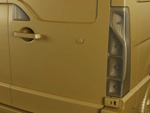 nissan nv400 van 2011 3D Model