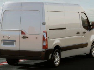 nissan nv400 van 2011 3D Model