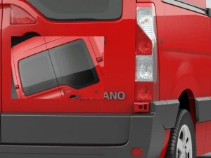 opel movano panel van 3D Model