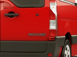 opel movano panel van Modelo 3D