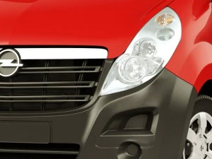 opel movano panel van 3D Model