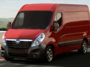 opel movano panel van Modelo 3D