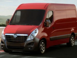 opel movano panel van 3D Model