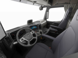 Mercedes eActros 600 with trailer 3D मॉडल