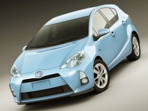 toyota prius c aqua hybrid Modèle 3D
