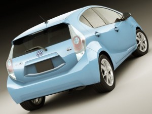 toyota prius c aqua hybrid 3D Model