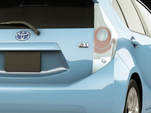 toyota prius c aqua hybrid 3D Model