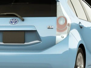 toyota prius c aqua hybrid 3D Model