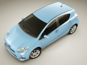 toyota prius c aqua hybrid 3D Model