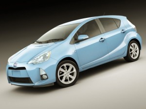 toyota prius c aqua hybrid 3D Model