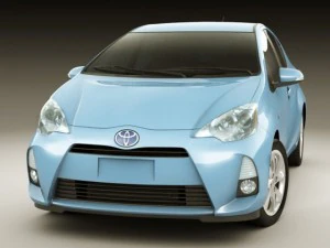 toyota prius c aqua hybrid 3D Model