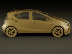 toyota prius c aqua hybrid 3D Model