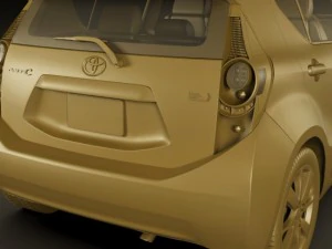toyota prius c aqua hybrid 3D Model