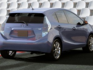 toyota prius c aqua hybrid 3D Model