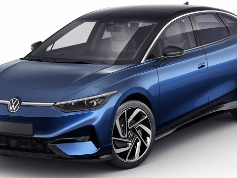 Volkswagen ID7 2024 3D Model