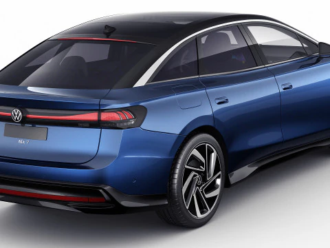 Volkswagen ID7 2024 3D Model