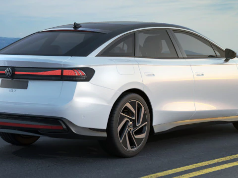 Volkswagen ID7 2024 3D Model