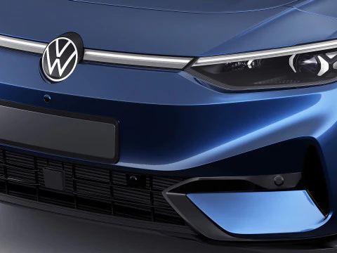 Volkswagen ID7 2024 3D Model