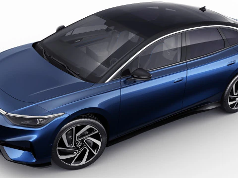 Volkswagen ID7 2024 3D Model