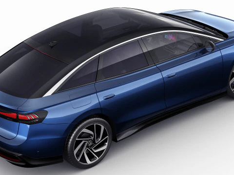 Volkswagen ID7 2024 3D Model