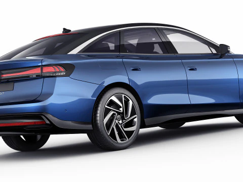 Volkswagen ID7 2024 3D Model