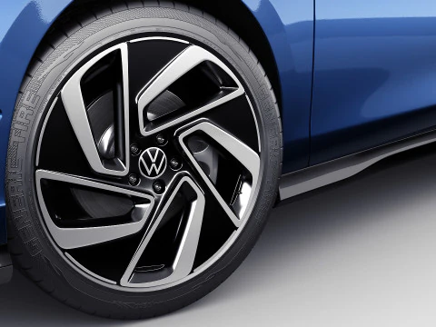 Volkswagen ID7 2024 3D Model