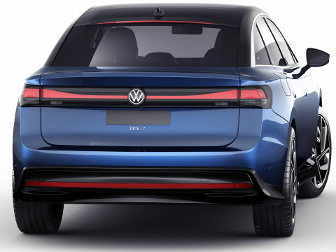 Volkswagen ID7 2024 3D Модель