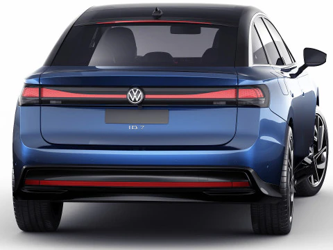 Volkswagen ID7 2024 3D Model