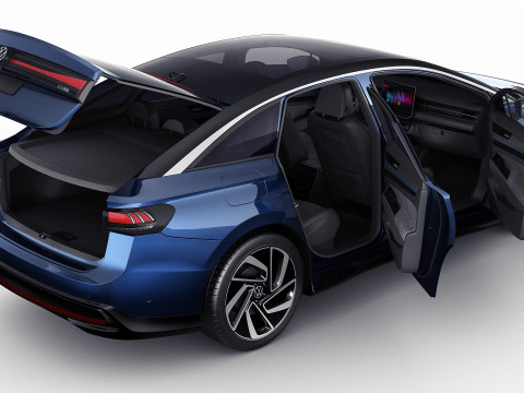Volkswagen ID7 2024 3D Модель