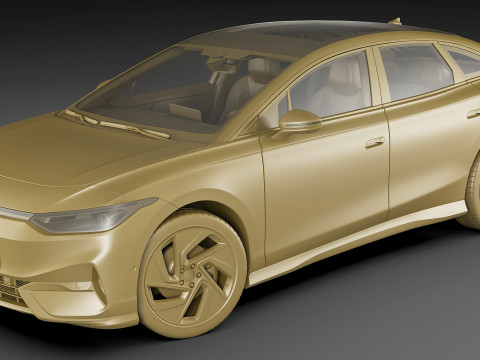 Volkswagen ID7 2024 3D Модель