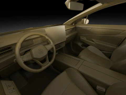 Volkswagen ID7 2024 3D Model