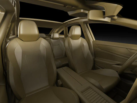 Volkswagen ID7 2024 3D Model
