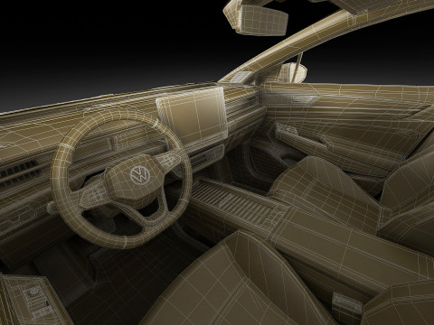 Volkswagen ID7 2024 3D Модель