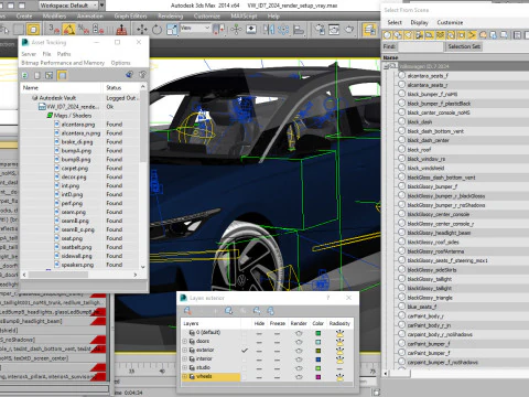 Volkswagen ID7 2024 3D Model