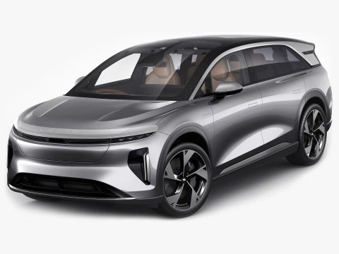 ルーシッド グラビティ 2025 3Dモデル