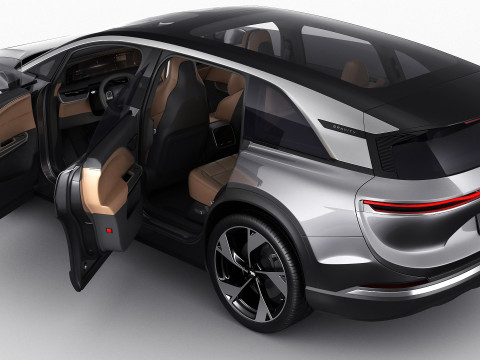 Lucid Gravity 2025 3D Модель
