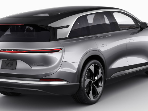 Lucid Gravity 2025 3D Модель