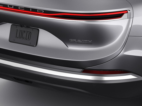 Lucid Gravity 2025 3D Модель