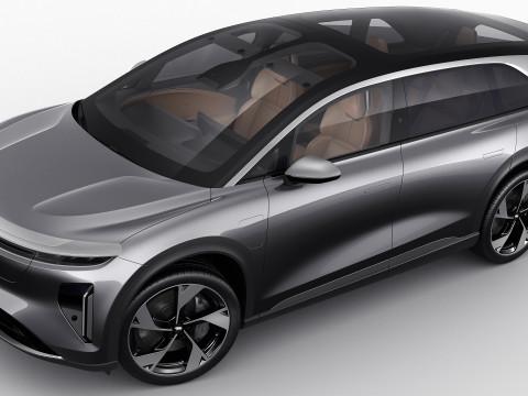 Lucid Gravity 2025 3D Модель