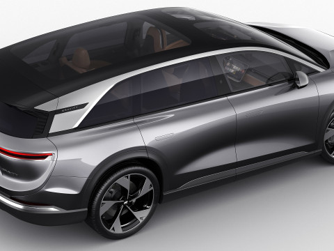 Lucid Gravity 2025 3D Модель