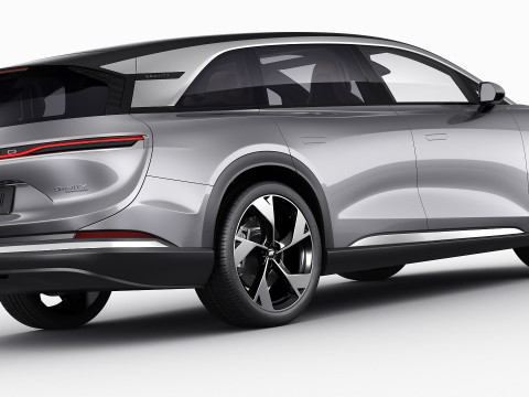 Lucid Gravity 2025 3D Модель