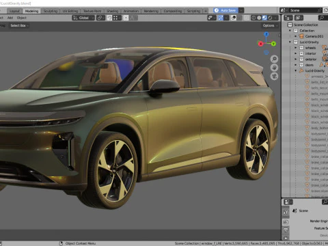Świadoma Grawitacja 2025 Model 3D