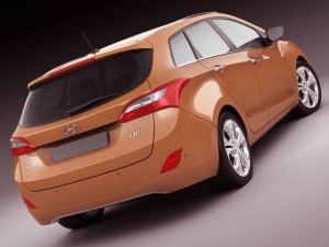 hyundai i30 wagon 2013 3Dモデル