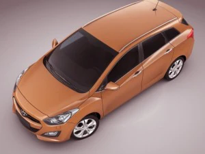 hyundai i30 wagon 2013 3D Model