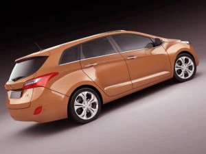 hyundai i30 wagon 2013 3D Model